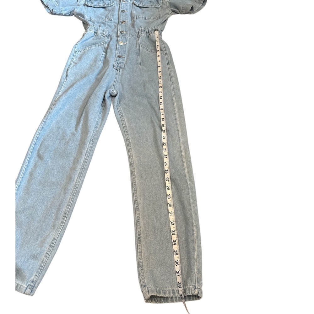 Free People x We the Free Marci Denim Jumpsuit - Picture 8 of 16